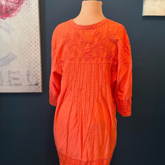 NWT Gretty Zueger Embroidered Tunic XL - Picture 2 of 3